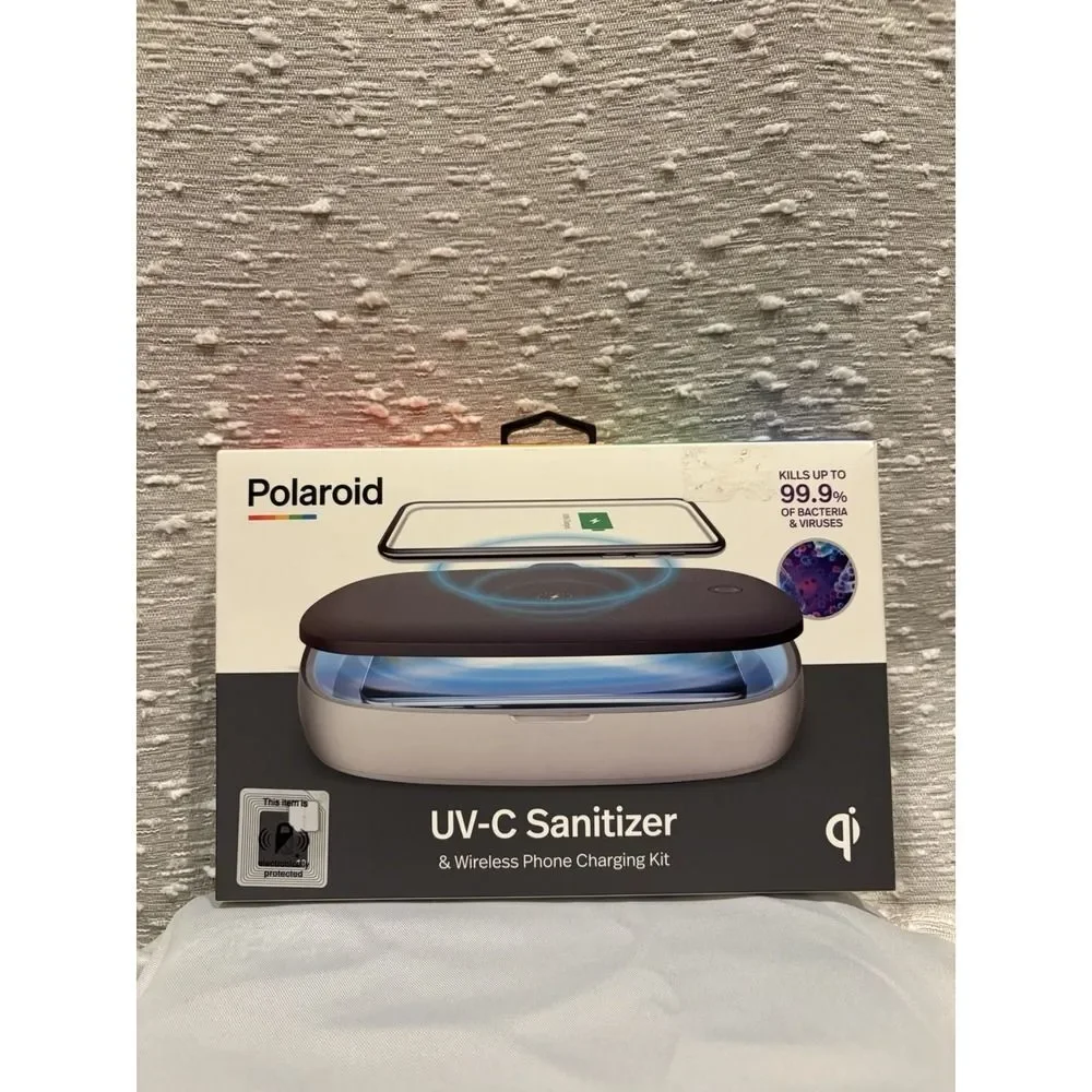 Polaroid ImUV-C Sanitizer & Wireless Phone Charging‎ Kit New Open Box